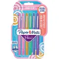 Paper Mate Flair, Medium, 6 farger, Flerfarget, Projektil spiss, 1 mm, Flerfarget