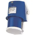 MENNEKES Ip44 Hunnkjønn 3-polet Plugg 16a 230v