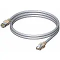 Leviton C6CPCS030-888HB, 3 m, Cat6, S/FTP (S-STP), RJ-45, RJ-45, Grå