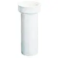 Dallmer 40 mm x 1.1/4 Tilslutningsrør med gevind hvid