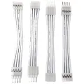 Light Solutions Cable for Philips Hue Gradient LightStrip - 5cm - White - 4 pcs
