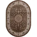 KMCarpets KM HomeLuggteppe DubaiBrunLugg- & ryetepperFra Homeroom