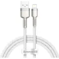 Baseus USB cable for Lightning Cafule 2.4A 1m (white)