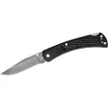 Buck 110 Slim Select Lockback foldekniv, svart