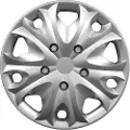 AUTOSERIO Wheel Cover Autoserio Anaconda R15 Silv