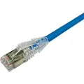 CommScope NETCONNECT Patchkabel kat 6A S/FTP PiMF, længde: 3,0 m farve: blå med LSZH kappe
