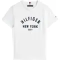 Tommy Hilfiger Kids Curved Graphic Kortarmet T-skjorte