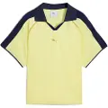 Puma T7 Relaxed Football Jersey Women, Clothing, Gold Moon, L