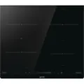 Gorenje ISC645BSC, Sort, Innebygget, 59 cm, Sonebasert induksjon, Glass, 4 zone(s)