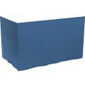Duni Bordskørter Dunicel 72 cm x 4 m Blå,5 stk/krt