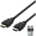 Deltaco HU-20 | HDMI Cable | HDMI - HDMI | Max 7680x4320 60Hz | Black | 2m
