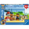 Ravensburger Paw Patrol Puslespill 2x24 brikker