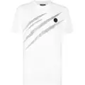 Plein sport Studs Scratch Kortarmet T-skjorte