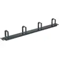 Schneider NSYCRTM1U40B, Frontpanel, Grå, Stål, 1U, Spacial SF-S, SF-E, VDM, PLA, 48,3 cm (19)