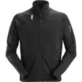 Snickers WORKWEAR 9438 Body Mapping Microfleece jakke 9438-0400 sort størrelse 2XL