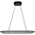 Aneta Lighting Aneta LightingPendellampe Oda ovalSvartTakpendlerFra Homeroom
