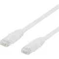 Deltaco U/UTP Cat6 patchkabel 2m, hvit
