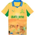 Puma KIDSUPER x MAMELODI SUNDOWNS Jersey Youth, Clothing, Pelé Yellow/Fast Green, 9-10Y