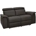 Loft 24 Loft242-seters sofa med manuell avslapningsfunksjon PareliBrun2-seters sofaerFra Homeroom