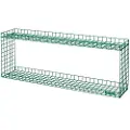 Loft 24 Loft24Vegghylle med 2 hyller Metall Large RackGrønnHyller & oppbevaringFra Homeroom