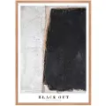 Malerifabrikken MalerifabrikkenBilde Black out, EikerammemeSvartBilder & skiltFra Homeroom
