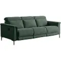 Loft 24 Loft24Sofa 3-seters sofa med 2 manuelle hvilestoler LundGrønn3-seters sofaerFra Homeroom