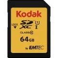 Kodak SDXC 64 GB – UHS-I, V10, A1, klasse 10