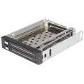 StarTech.com 2 Drive 2.5in Trayless Hot Swap SATA Mobile Rack Backplane - Dual Drive SATA Mobile Rack Enclosure for 3.5 HDD (HSB220SAT25B) - Uttagbar harddiskramme - svart