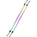 Corsair LS430 Aurora RGB - Belysningssett - svart - 430 mm
