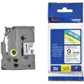 Brother TZe-221 - Standardklebemiddel - svart på hvitt - Rull (0,9 cm x 8 m) 1 kassett(er) laminert teip - for Brother PT-D210, D600, H110 P-Touch PT-1005, 1880, E310, E800 P-Touch Cube Plus PT-P710