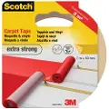 3M 42020750 Tæppetape Scotch Hvid (L x B) 7 m x 50 mm 1 stk