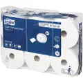 Tork Toalettpapir Tork SmartOne T8 2-lags hvitt 207 m - (6 ruller)