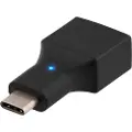 Deltaco USBC-1200 - USB-adapter - USB (hunn) til 24 pin USB-C (hann) - USB 2.0 - svart