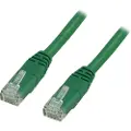 Deltaco U/UTP Cat6 patchkabel 1 m, grønn