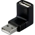 Deltaco USB adapter A hann til A hunn vinklet