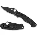 Spyderco Para Military 2 Salt, Black G-10, Black DLC MagnaCut