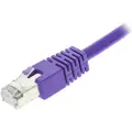 Deltaco patch cable - 30 cm - purple - Purpur - 0.3 meter