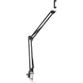 Hama 700 II, Ring lamp, Mikrofon, Webkamera, Kamera, Mobiltelefon/smarttelefon, Plate / UMPC, Bord, Sort