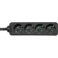Deltaco GT-0421 Power Strip - 3 m