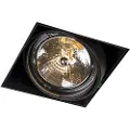 QAZQA Innfelt spotlight sort AR111 tiltbar og roterbar uten ramme - Oneon
