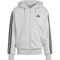Adidas Essentials 3 Stripes French Terry Genser Med Hel Glidelås
