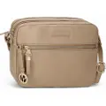 Pepe Jeans for woman. 7945433 Elia 2c. taupe messenger bag (OSFA), Casual, Synthetic