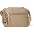 Pepe Jeans for woman. 7945533 Elia taupe shoulder bag (OSFA), Casual, Synthetic