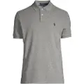 Ralph Lauren for man. 710666998006 Custom Fit grey polo shirt (S), Casual, Cotton, Short sleeve