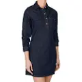 Pepe Jeans for woman. PL953628BC3 Regular Dress (XS), Casual, Cotton, Long sleeve, Navy