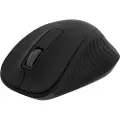 Deltaco MS-710 - Mouse optical 3 buttons wireless USB Black - Mus - Optisk - 3 knapper - Svart