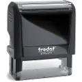 Trodat 4913, Tradisjonell, Egendefinert stempel, Plast, 58 x 22 mm, Sort, 75 g