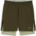 Puma x HYROX 2in1 Training Shorts Men, Fitness, Dark Olive, S
