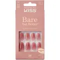KiSS Gel nails Bare-But-Better Nails Nude Nude 28 pcs