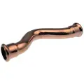 Vsh Fabrieken Overbøjning VSH muffe/muffe 22 mm CU
